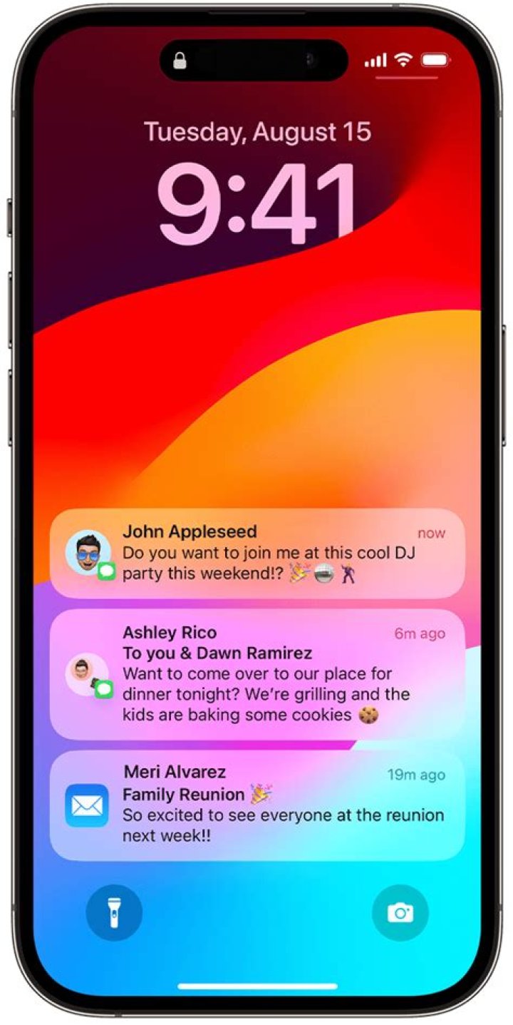 Phone notifications