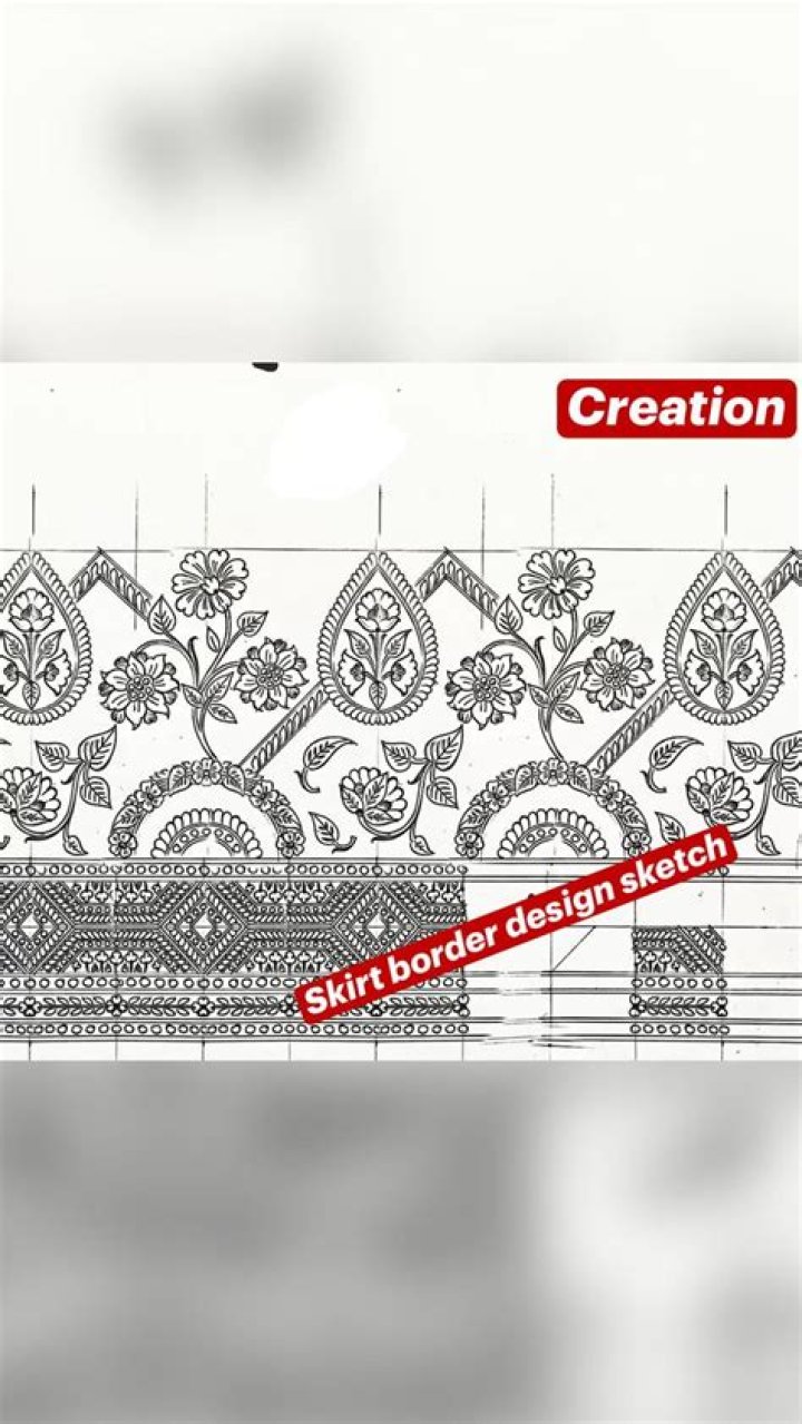 Skirt border